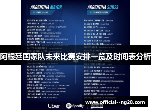 阿根廷国家队未来比赛安排一览及时间表分析 阿根廷国家队未来比赛安排一览及时间表分析