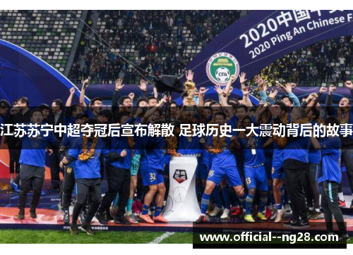 江苏苏宁中超夺冠后宣布解散 足球历史一大震动背后的故事 江苏苏宁中超夺冠后宣布解散 足球历史一大震动背后的故事